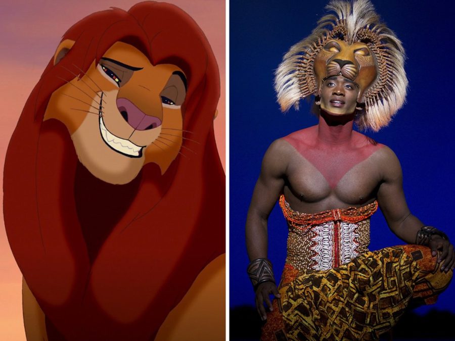 Lion King split - Walt Disney Studios - photo - Joan Marcus - 9/16